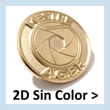 Pins personalizados 2D metálicos